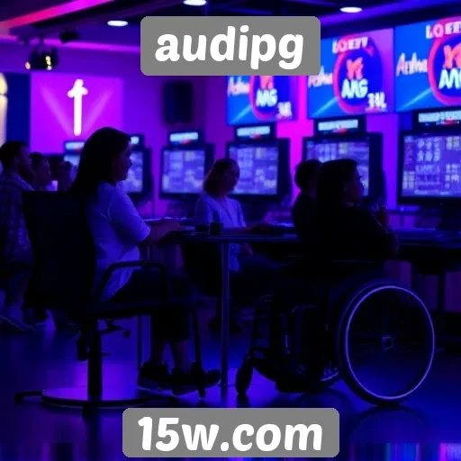 Acessibilidade no audipg para jogadores com deficiência