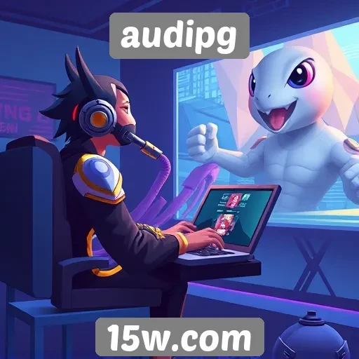 audipg oferece experiências interativas em jogos online